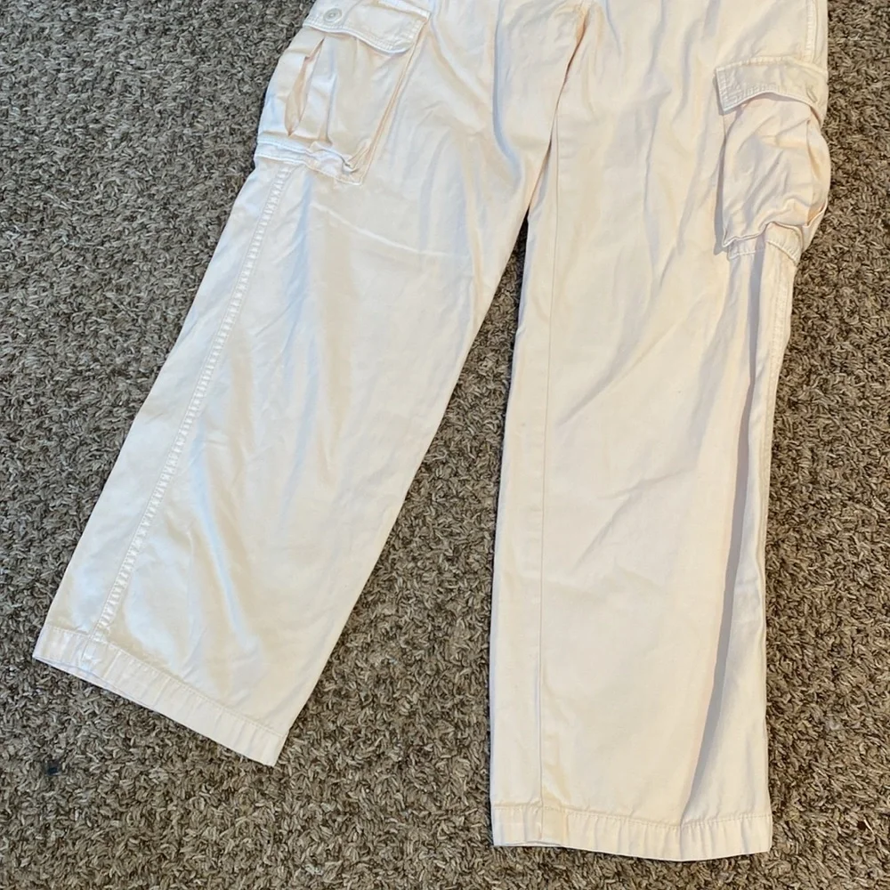 Madewell Garment-Dyed Low-Slung Straight Cargo Pants Size 24 - Picture 8 of 16